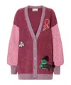 Alemais Patterned Buttonfront Knit Cardigan In Multi
