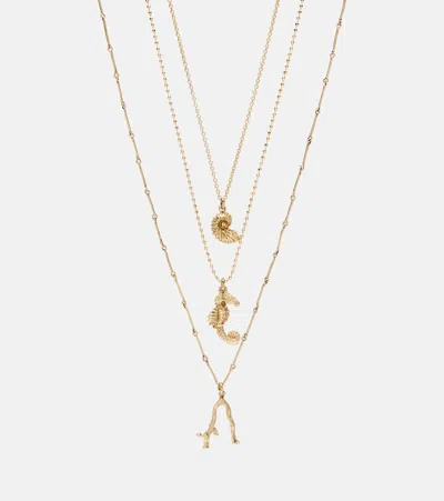 Alemais Alémais Pendant Necklace In Gold