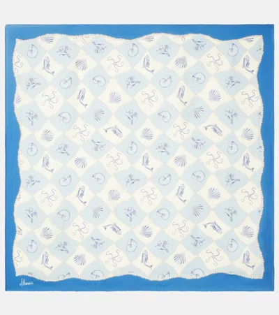 Alemais Alémais Pia Printed Silk Scarf In Multi