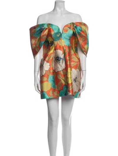 Pre-owned Alemais Piato Sculpt Mini Dress Mini Dress In Multicolor