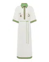 Alemais Play Polo Dress Cream In White