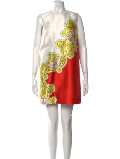 Pre-owned Alemais Printed Mini Dress W/ Tags In Multi