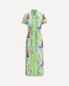 Alemais Rafaela Chemisier Dress In Multicolour