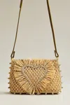 Alemais Raffia Macramé Clutch In Multi