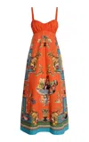 Alemais Rocco Cotton Poplin Midi Dress