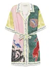Alemais Rochester Linen Mini Shirt Dress