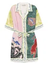 Alemais Rochester Linen Mini Shirt Dress