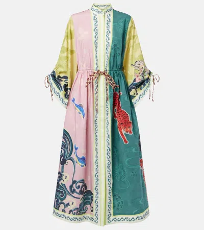 Alemais Alémais Rochester Printed Cotton Shirt Dress