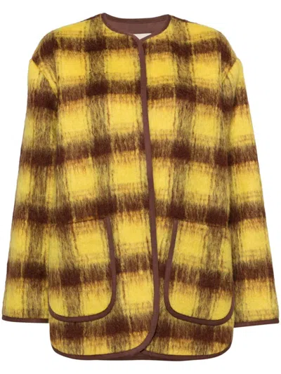 Alemais Roma Jacket In Brown