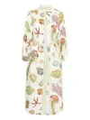 Alemais Sea Horse Midi Dress