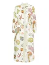 Alemais Sea Horse Midi Dress