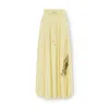 Alemais Seb Embellished Skirt In Stripe