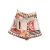 Alemais Michelle Abstract-print Shorts In Multi
