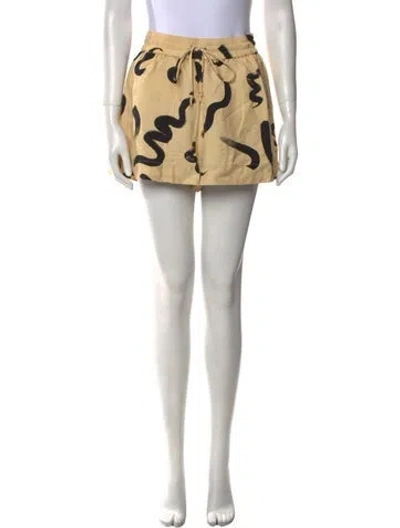 Pre-owned Alemais Silk Mini Shorts