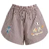 Alemais Sirocco Embroidered Short In Multi