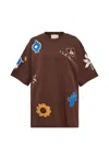 Alemais Sirocco Embroidered T-shirt In Multi