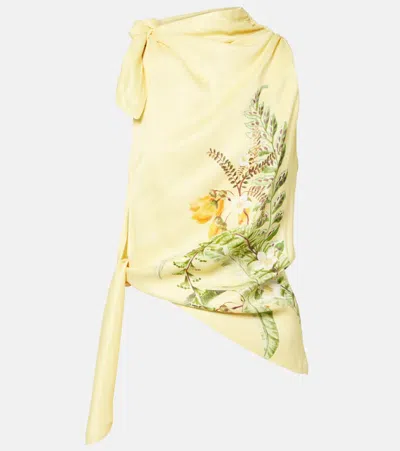 Alemais Sol Printed Top In Gelb 