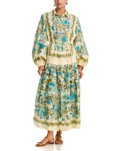 Alemais Sophia Shirt Dress In Multi