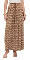 Alemais Stefanie Knit Skirt Multi In Blue