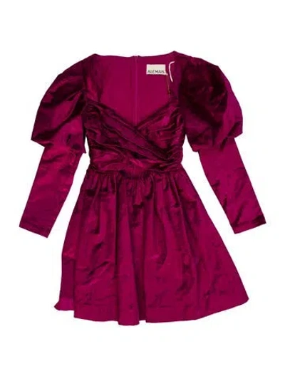 Pre-owned Alemais Strapless Mini Dress W/ Tags In Pink