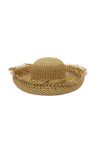 Alemais Alémais Straw Sunhat In Brown