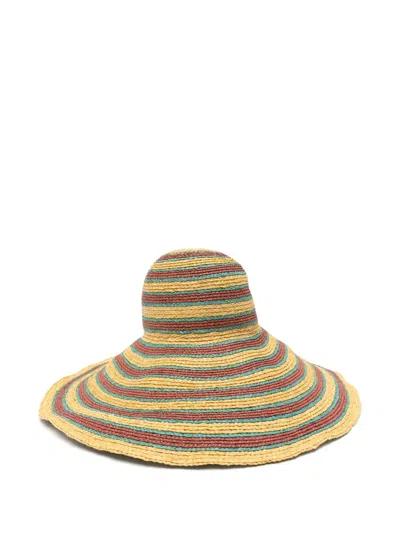 Alemais Tamsan Sunhat In Stripe