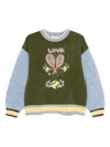 Alemais Anouk Tennis Sweater In Green