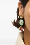 Alemais Tesori Beads And Charm Earrings