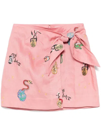 Alemais Timmy Skirt In Pink