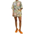 Alemais Tommasina Button-down Shirt In Multi In Green