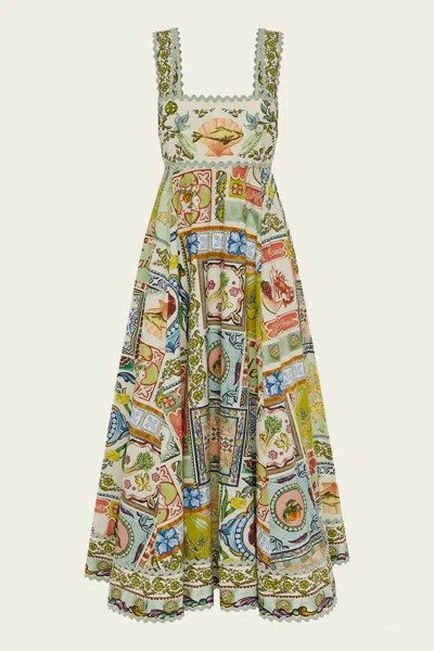 Alemais Tommasina Summer Dress In Multi