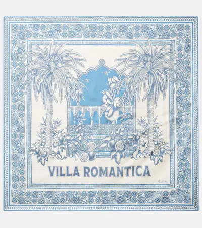 Alemais Villa Romantica真丝围巾 In Multi