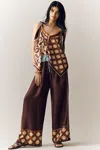 Alemais Wilson Silk Pants In Multi