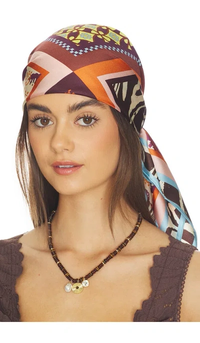 Alemais Wilson Silk Scarf In Multi