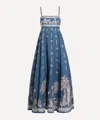 Alemais Acacia Sundress In Blue