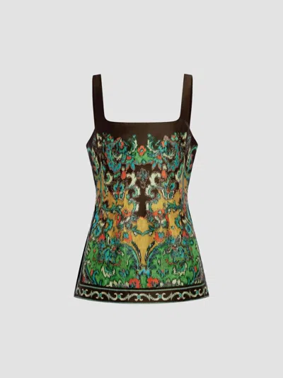 Alemais Women's Charlotte Printed Top In Multi