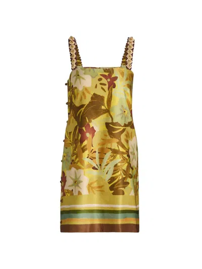 Alemais Maxi Mini Dress In Yellow
