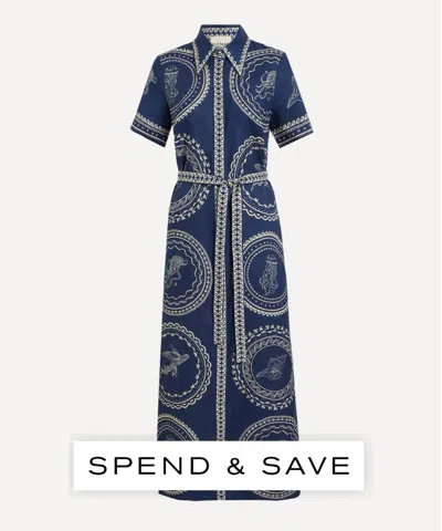 Alemais Oceane Shirt Dress