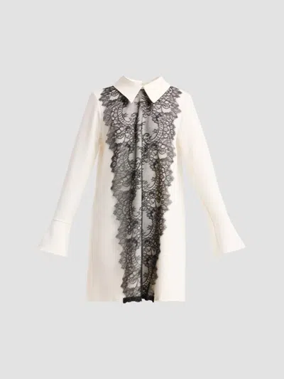 Alemais Women's Phyllis Lace Mini Dress In White