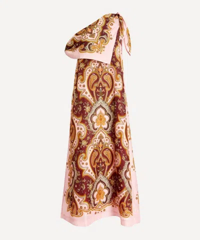 Alemais Women's Porter Midi Single-shoulder Dress In Multi