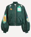 Alemais Women's Royal Bomber Jacket