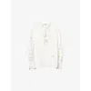 Alemais Womens Cream Giulia Embroidered Cotton-poplin Blouse In White