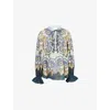 Alemais Madalena Relaxed Balloon-sleeve Blouse In Multi