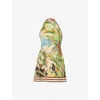 Alemais Toucan Tango Halterneck Printed Organic Cotton Mini Dress In Multi