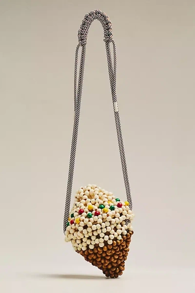 Alemais Wood Bead Gelato Mini Bag In Multi