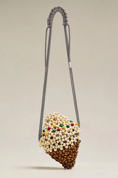 Alemais Wood Bead Gelato Mini Bag In Multi
