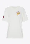 Alemais X Adam Lester Diamond Dancer T-shirt In White