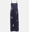 Alemais X Anouk Colantoni Fontaine Slip Midi Dress
