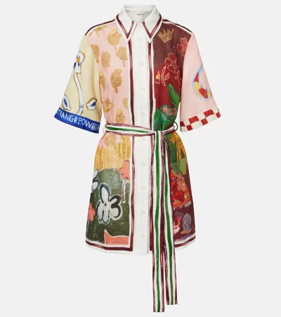 Alemais Tangible Love Mini Dress In Multi
