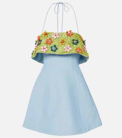ALEMAIS ALÉMAIS YASMINE EMBELLISHED MINIDRESS